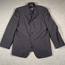 Brooks Brothers 346 Blazer Mens 42S Navy Wool Stretch 3 Button Notch Lapel Lined