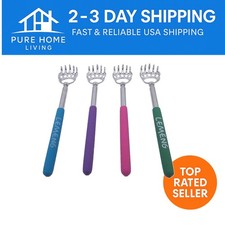 4-Pack Portable Telescoping Back Scratchers - Bear Claw Comfort for All
