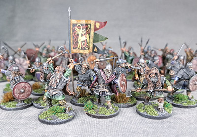 Vikings Warband - Saga - Pro Painted - Made to Order - 28mm