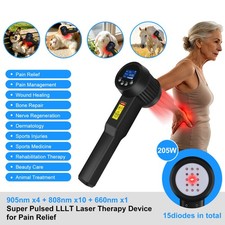 205W LLLT Laser Physiotherapy Near Infrared Light Therapy Device For Pain Relief