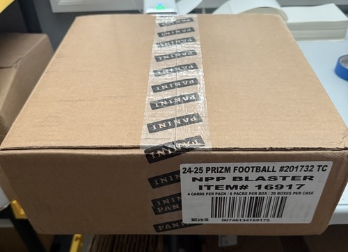 2024 Panini Prizm Football Factory Sealed 20 Box Blaster Case NFL