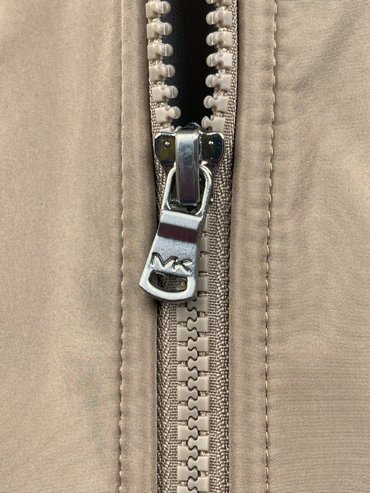 Michael Kors Beige 100% Polyester Shell Bomber Ja… - image 3