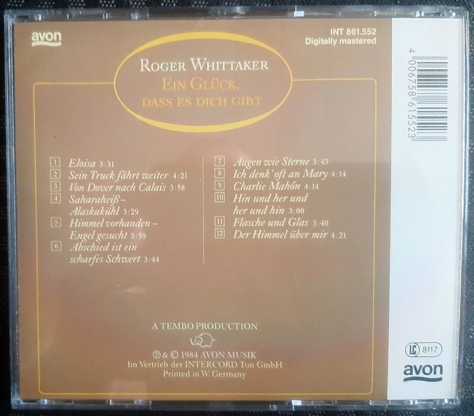 Roger Whittaker - Ein Glück, daß es Dich gibt - Bild 2 von 2