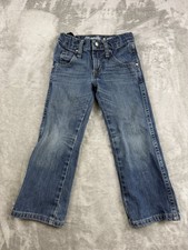 Wrangler Retro Jeans Boys Size 4T Relaxed Boot Medium Wash Denim