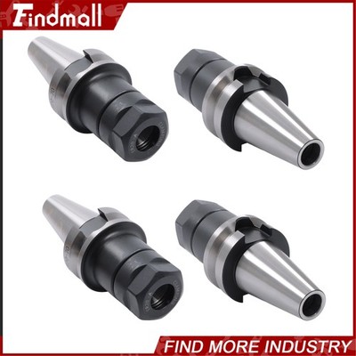Findmall BT30 ER20 Collet Chucks 4 Pack 70mm Length CNC Milling Tool Holders