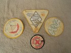 Vintage military belt buckle and patch lot  — photo 2