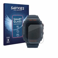 "3X Savvies Schutzglas FüR Banlvs Smartwatch 1.73\" Panzer Folie Glas Klar"