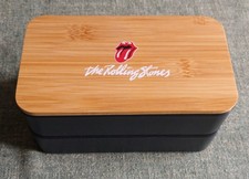 The ROLLING ❤️ STONES LUNCH BENTO BOX Bamboo NEW VIP Backstage Concert TOUR SWAG