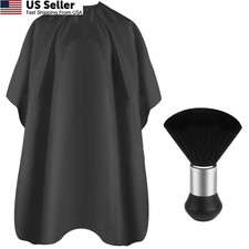 FEBSNOW Barber Cape Professional Hair Cutting 1 Count Pack of 1 , Black