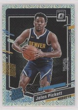 2023-24 Panini Donruss Optic Rated Rookie Choice Prizm Jalen Pickett #215 19zn