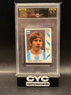 Lionel Andres Messi Sticker #185 2006 Panini FIFA World Cup AP 8.5
