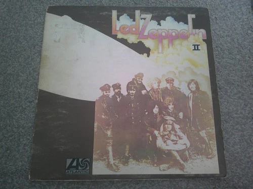 LED ZEPPELIN Led Zeppelin II  1969  plum ATLANTIC Lemon Song   A2 / B2    VG+