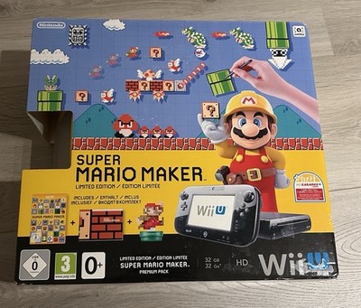 Wii U Super Mario Maker Limited Edition   Alleen de doos (compleet met inlays)