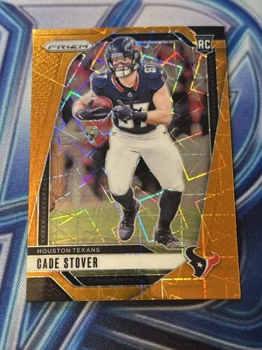 2024 Panini Prizm - Rookies Cade Stover #318 Orange Lazer Prizm (RC)