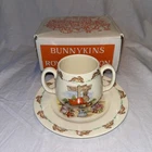 Royal Doulton Bunnykins 2 Piece  Bunnykins Baby Pack 2 Handled Mug, Baby Plate