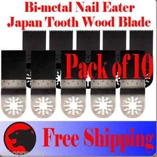 10 Oscillating MultiTool Saw For Blade Ridgid  Wood Metal Cutting
