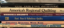 Vintage Quilting Books Quilt Patterns Projects OOP Folksy  Classics FREE SHIP 