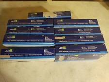 Leviton 15 Amp 3-Way Toggle Switch Light Almond 9box-6 Packs Total 54 Switches