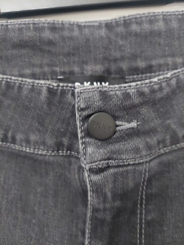 DKNY Don't Know Don't Care Denim Grey Black Jeans 16M- W30 / L33 BNWT - Picture 8 of 10