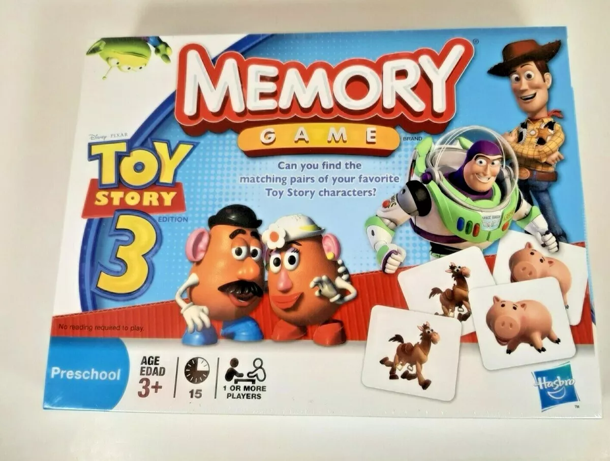 Memory Game Disney Pixar Toy Story 3 Edition by Hasbro 2009