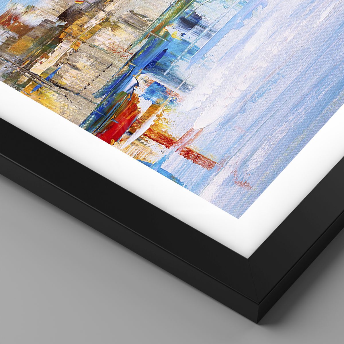 Poster ARTTOR 40x40cm – Paysage Marin, Déco Murale Pour Salon Ou Chambre