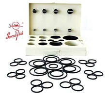 Swordfish 00300 - New 212pc Nitrile 90 Rubber High Pressure O-Ring Assortment