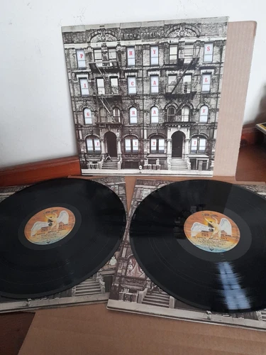 Led Zeppelin  Physical Graffiti 2-LP  Swan Song SSK 89 400-O 1975 Germany Press
