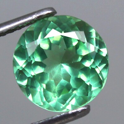 Natural 3.15 Ct Certified MUZO Colombian Green Emerald 9x9 MM Round Gemstones