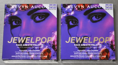 Kevyn Aucoin Jewelpop Face and Eye Palette 2-Pack