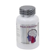 Maxi-Memory (60 Capsules) contains Ginkgo Biloba  Lecithin L-Glutamine DHA