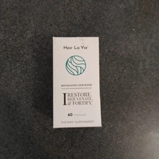 Hair La Vie Revitalizing Blend Hair Growth Vitamins 60 Caps Sealed Open Box