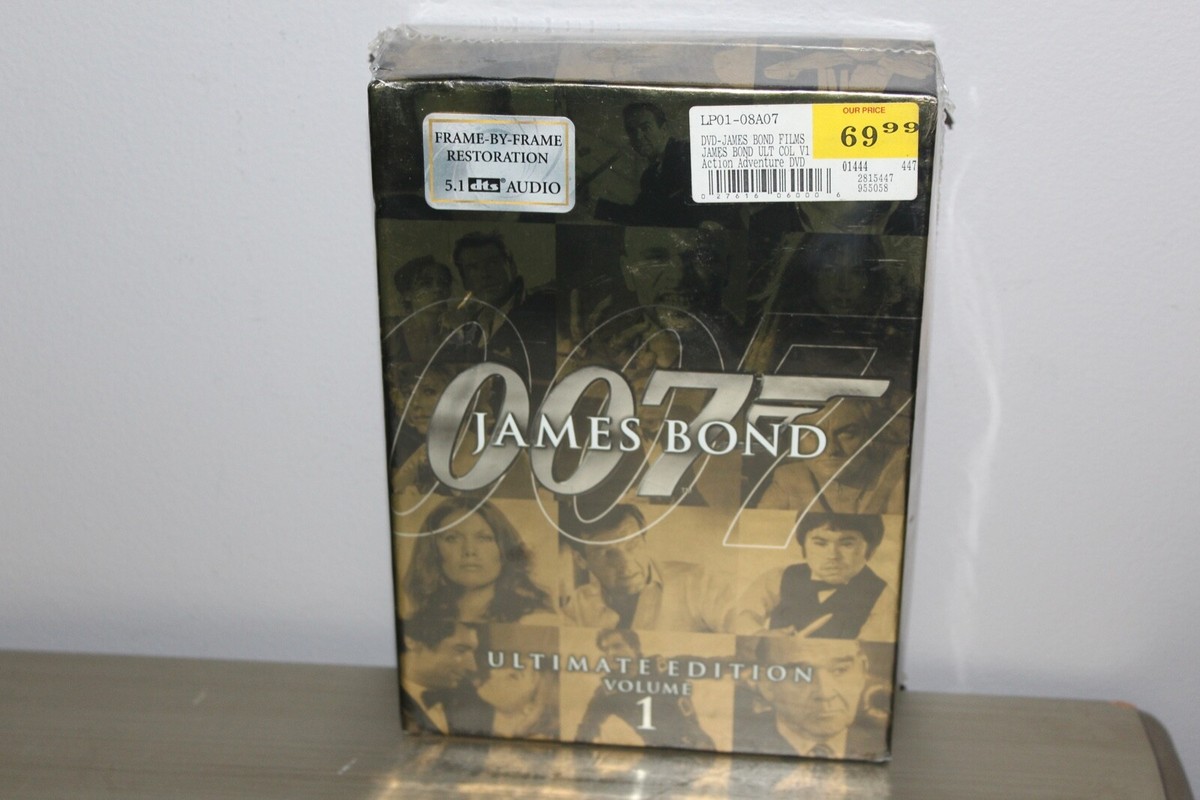 JAMES BOND 007 ULTIMATE EDITION VOLUME 1 SET DVD NEW