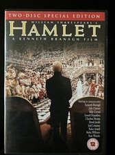 Hamlet (DVD x 2 Special Edition) Kenneth Branagh, Robin Williams