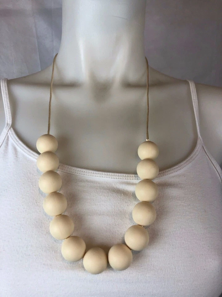 Baby Silicone Teething Necklace for Mom to Wear BPA Free FDA APVD Pick Color #4 - Image 4 of 4