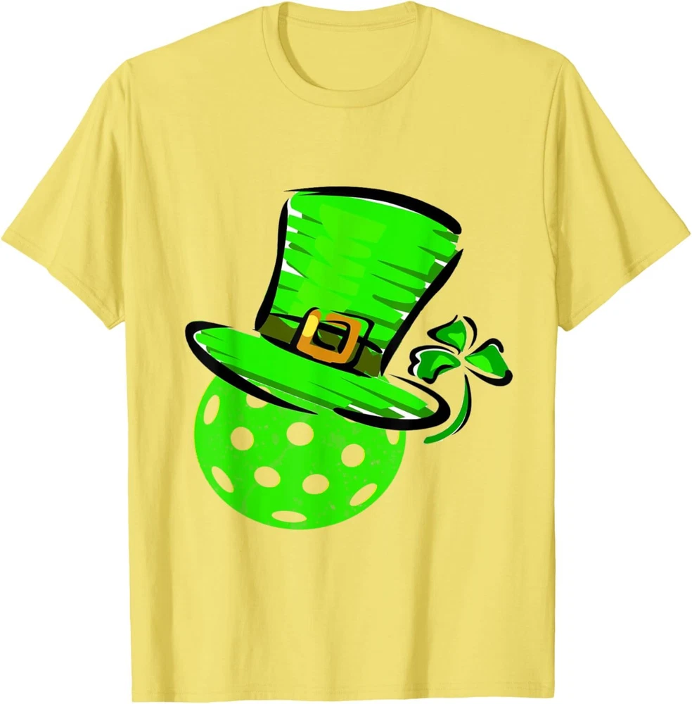 Pickleball St Patricks Day Lucky Irish Pickleball Player T-Shirt Hoodie