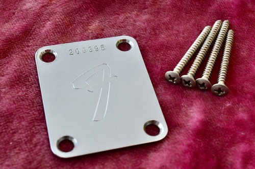 Vintage 1967 Fender F-series Stratocaster Neckplate Screws Telecaster Strat Tele - Picture 2 of 6