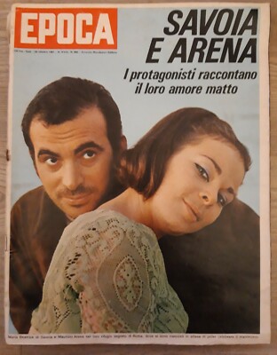 Epoche Nr. 892 Jahr 1967 Maria Beatrice und Maurizio Arena Hochzeit 