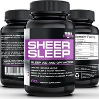 Sheer Strength - Sheer Sleep 60 Capsules Expires 01/2018 Sheer Strength - Sheer Sleep 60 Capsules Expires 01/2018