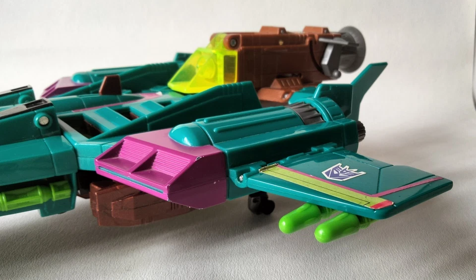 Vintage Transformers G2 Predator SKYQUAKE Hasbro Takara 1992 Incomplet - Photo 3/4