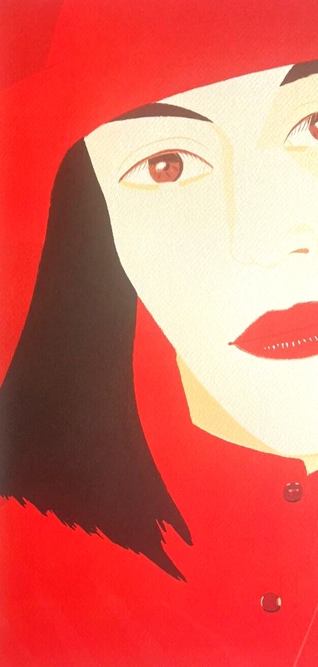 Litografía Alex Katz certificado de autenticidad original firmada numerada a lápiz certificado Foto 2 de 4