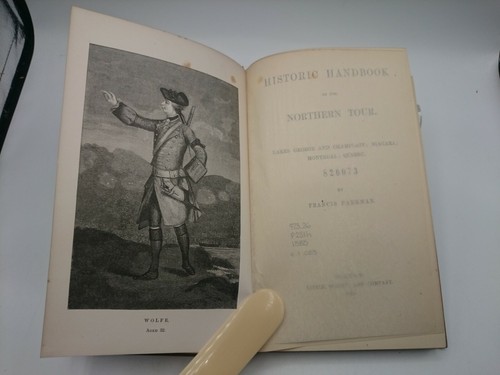 1885 Lakes George Champlain Niagara Montreal Quebec Francis Parkman 1st Edition - Picture 4 of 10
