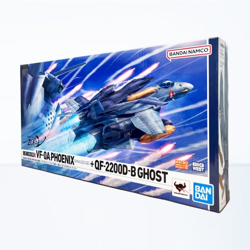 Juego de figuras de acción fantasma Bandai Hi-Metal R Macross Zero VF-0A Phoenix QF-2200D-B - Imagen 2 de 22