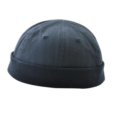 Mode Docker für Damen und Herren - aus Baumwolle - kremelose Beanie  