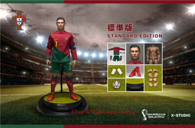X-Studio CR7E C Ronaldo Normal Ver. 1/6 Scale Male Action Figure