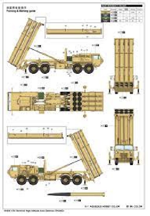 Trumpeter 1/35 US Terminal H. Altitude Area Defense (THAAD