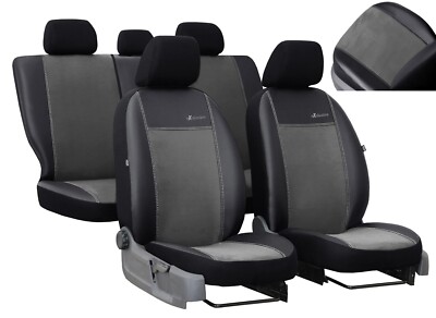TAILORED SEAT COVERS For TOYOTA YARIS Mk3 HYBRID 2015-2019 ART LEATHER &ALICANTE