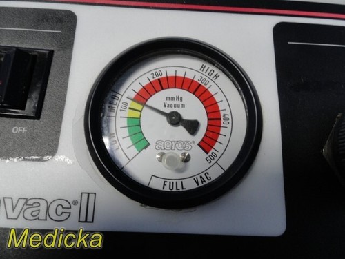 Aeros Instruments 2600 Instavac II Aspirator Suction Pump W/ Accessories ~ 34128 - 第 3/22 張圖片