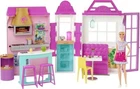 Barbie Cook n Grill Restaurant Playset and Barbie Doll 30 Pieces & 6 Play Areas