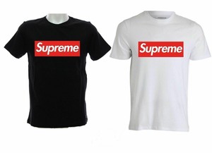 maglia bianca supreme