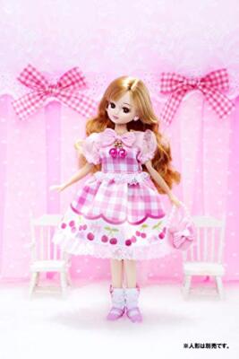 Takara Tomy Japan Licca Doll Lw-10 Cherish Pink Dress